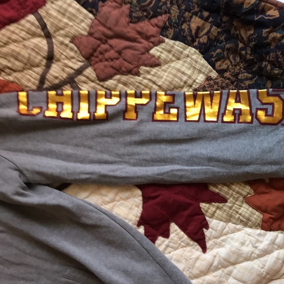 Vs pink sweatshirt central Michigan excellent condition size medium - Picture 2 of 4